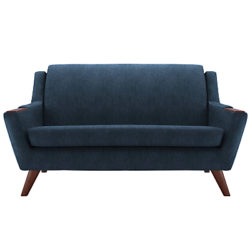 G Plan Vintage The Fifty Five Small 2 Seater Sofa Velvet Indigo